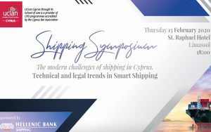Symposium : ‘The modern challenges of shipping in Cyprus – Technical and legal trends in Smart Shipping’ 🗓