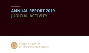 ΔEE: Judicial Activity Annual Report 2019