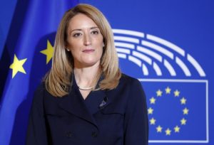 Νέα Πρόεδρος του Ευρωπαϊκού Κοινοβουλίου η Ρομπέρτα Μέτσολα με 458 ψήφους
