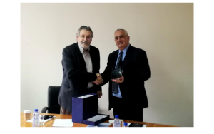 Ο ΠΔΣ τίμησε τον Πρόεδρο της Επιτροπής Ανθρωπίνων Δικαιωμάτων κ. Αχιλλέα Δημητριάδη