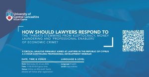 How should lawyers respond to the threats stemming from kleptocracy, money laundering and professional enablers of economic crime?